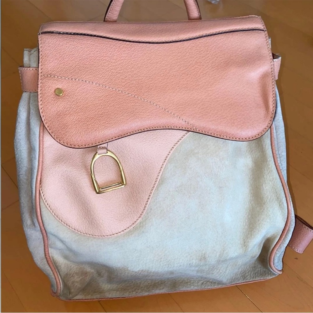 Gucci Pink and Cream Women's Backpack - Picture 4 of 13